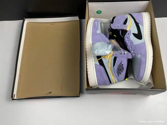 Cheap Husky Pulse Switch CW6576-500 Purple Jordan High 1 0619
